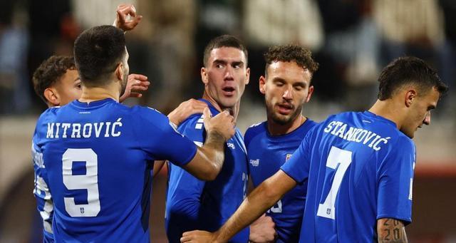 米特罗维奇, 交手塞尔维, 塞尔维亚首 米特罗维奇, 交手塞尔维, 塞尔维亚首